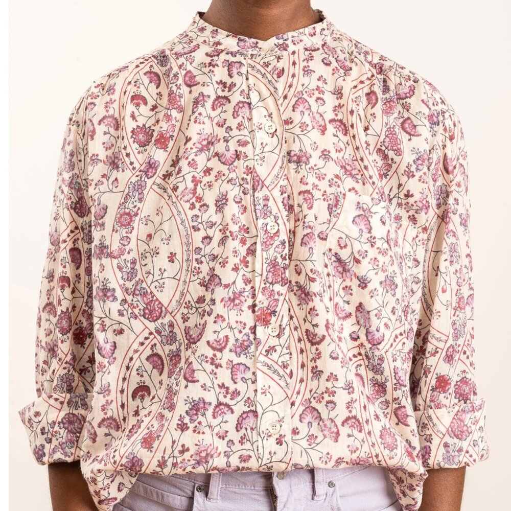 Isabel Marant Etoile brand Mexika Top in Ecru